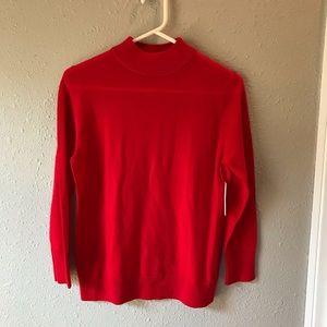 Anthropologie Mock Neck Sweater Top